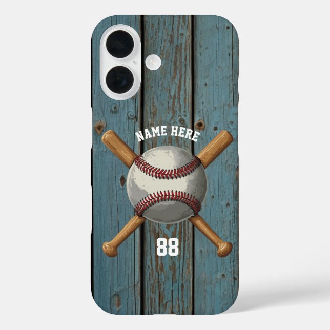 Coques Case-Mate iPhone Nom et numéro de baseball personnalisé tendance Bo (Verso)