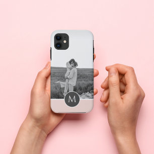 Case-Mate iPhone Case Nom et photo personnalisés minimalistes Pastel Pin