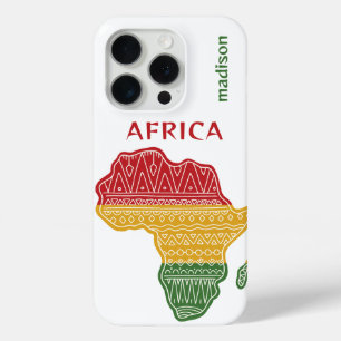 Coque Case-Mate iPhone Nom et texte personnalisés Afrique