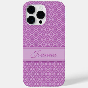 Coques Pour iPhone Nom inspiré de la couture violet 