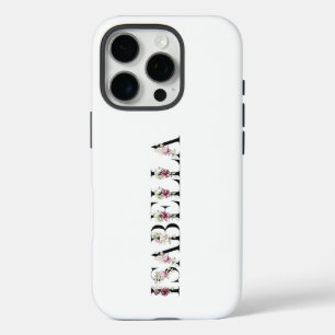 Coque iPhone 16 Pro Nom Isabella