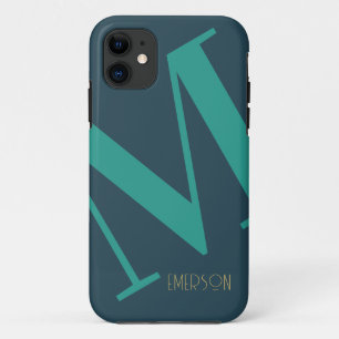 Case-Mate iPhone Case Nom monogramme en gras