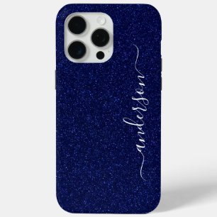 Coque Case-Mate iPhone Nom monogrammé pailleté élégant