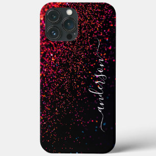 Case-Mate iPhone Case Nom monogrammé pailleté élégant