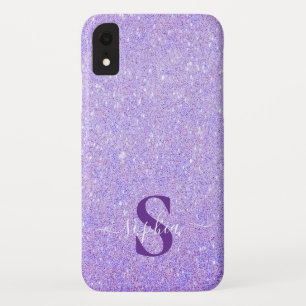 Case-Mate iPhone Case Nom monogrammé pailleté élégant