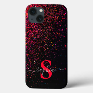 Case-Mate iPhone Case Nom monogrammé pailleté élégant