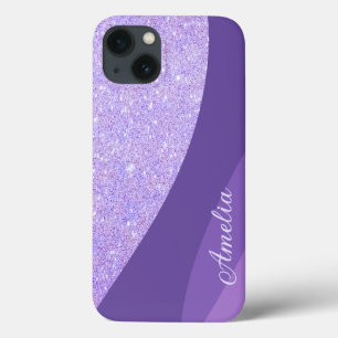 Case-Mate iPhone Case Nom monogrammé pailleté élégant