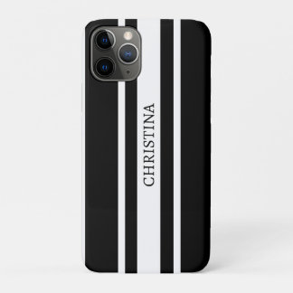 Case-Mate iPhone Case Nom Noir Design, Nom personnalisé Noir