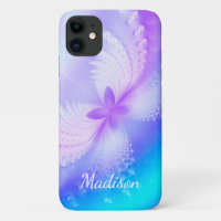 Nom Papillon Abstrait Féminin Violet Moderne