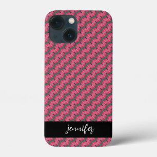 Case-Mate iPhone Case Nom personnalisable Modèle floral sans soudure