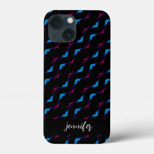 Case-Mate iPhone Case Nom personnalisable motif de fumée Abstrait