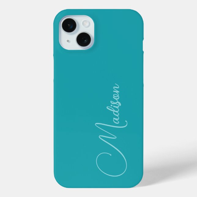 Coques Case-Mate iPhone Nom personnalisé (Verso)