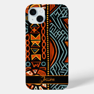 Coque Case-Mate iPhone Nom personnalisé African Print