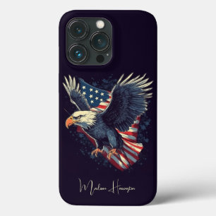 Case-Mate iPhone Case Nom personnalisé Aigle américaine
