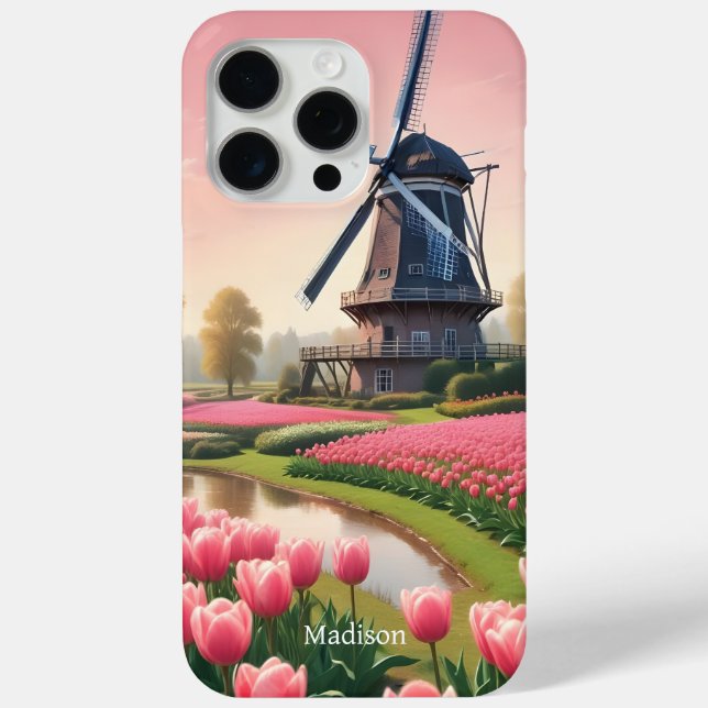 Coques Case-Mate iPhone Nom personnalisé Broyeurs Pays-Bas (Verso)