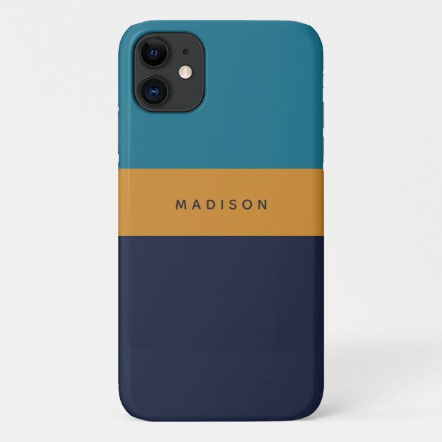 Coques Case-Mate iPhone Nom personnalisé Cas de téléphone triés (Dos)