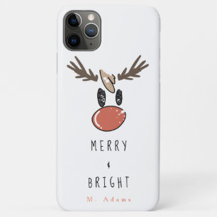 Case-Mate iPhone Case Nom personnalisé Cute Funny Reindeer
