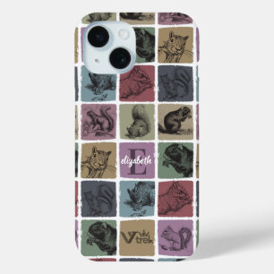 Coque Case-Mate iPhone Nom personnalisé d'écureuil initial Cadeau personn