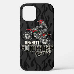 Case-Mate iPhone Case NOM Personnalisé Dirt Bike Rider Motocross Racing
