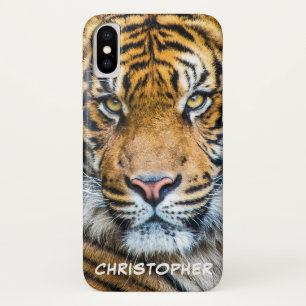 Case-Mate iPhone Case Nom personnalisé du visage du tigre