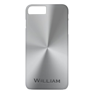 Etui iPhone Case-Mate Nom personnalisé en métal brossé