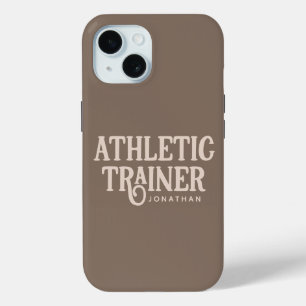 Coque Case-Mate iPhone Nom personnalisé Entraîneur sportif