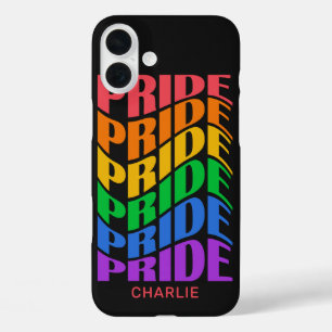 Coque Pour iPhone 16 Plus Nom personnalisé Fierté