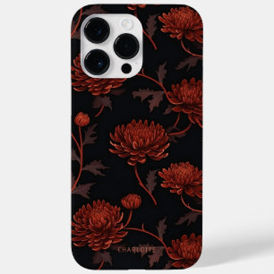 Coque Case-Mate iPhone Nom personnalisé floral botanique élégant