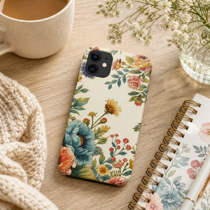 Case-Mate iPhone Case Nom personnalisé floral féminin vintage