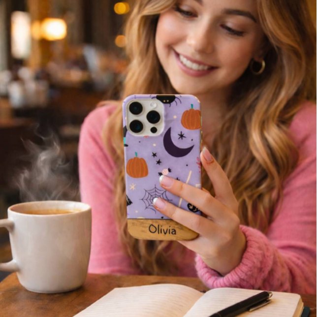 COQUES Case-Mate iPhone NOM PERSONNALISÉ HALLOWEEN (Créateur téléchargé)