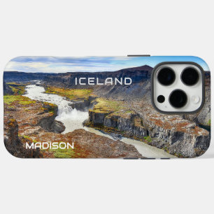 Coque iPhone 16 Pro Max Nom personnalisé Islande
