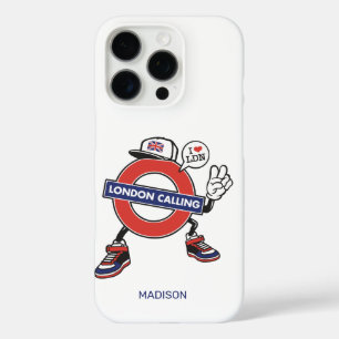 Coque iPhone 16 Pro Nom personnalisé London Calling