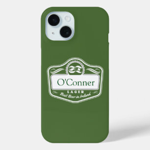 Coque Case-Mate iPhone Nom personnalisé Meilleure bière Nom personnalisé
