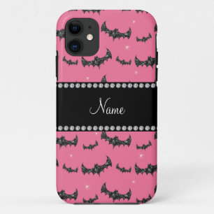 Coque Case-Mate Pour iPhone Nom personnalisé parties scintillant rose chauve