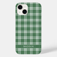 Nom personnalisé Plaid / Tartan Motif