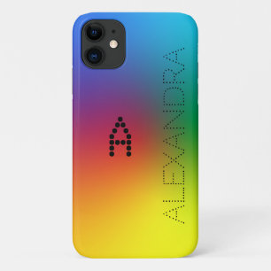 Case-Mate iPhone Case Nom personnalisé & Police tendance Monogram, Arc