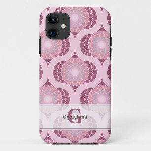 Case-Mate iPhone Case Nom personnalisé Retro Radiant Dusky Rose Dot Mand