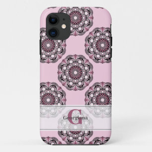 Case-Mate iPhone Case Nom Personnalisé Rose Dusky Cherry Blossom Dot Man