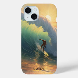 Coque Case-Mate iPhone Nom personnalisé Surf