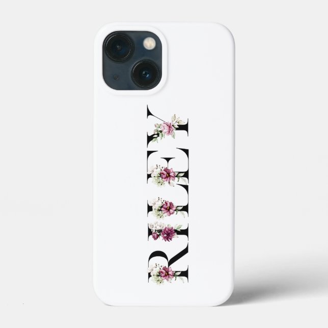 Coques Case-Mate iPhone Nom Riley (Verso)