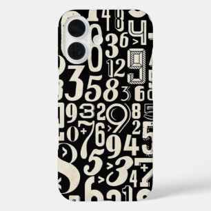 Coque Pour iPhone 16 Nombre