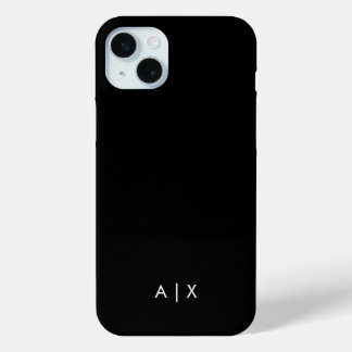 Coque Case-Mate iPhone Noms de couple monogrammés simple