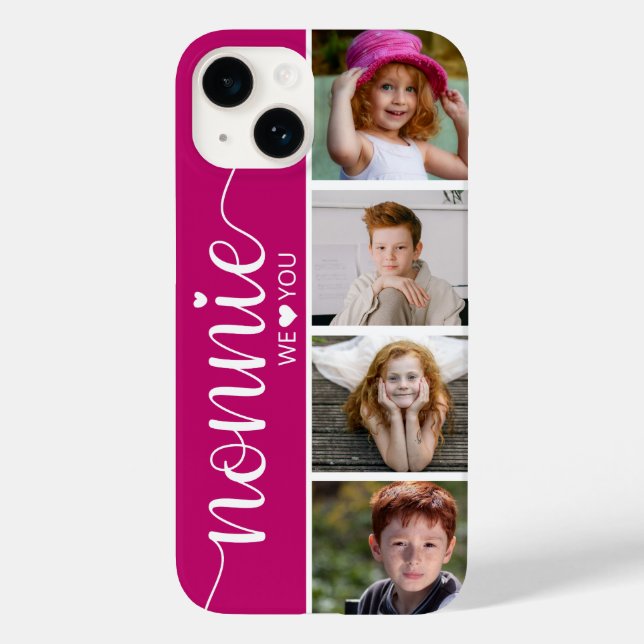 Coques Case-Mate iPhone Nonnie 4 Photo (Verso)