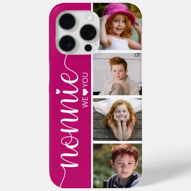 Coques Case-Mate iPhone Nonnie 4 Photo (Verso)