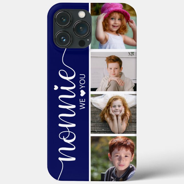 Coques Case-Mate iPhone Nonnie We Love You Photo (Verso)