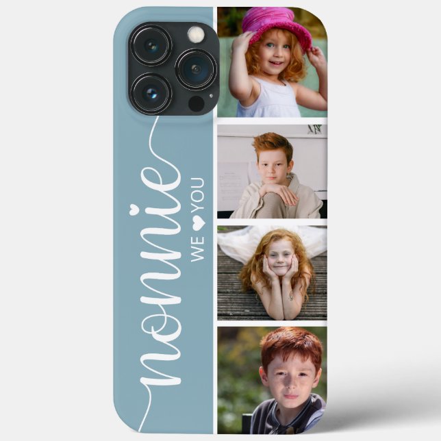 Coques Case-Mate iPhone Nonnie We Love You Photo (Verso)
