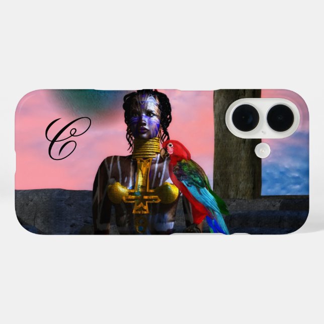 Coques Case-Mate iPhone NORA CYBER WARRIOR MONOGRAM Science-fiction (Verso (horizontal))