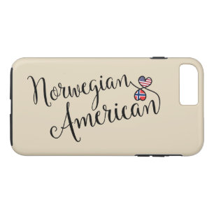 Etui iPhone Case-Mate Norvégien Américain Entwin Hearts Cellulaire Cas