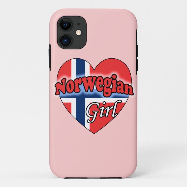 Coques Case-Mate iPhone Norwegian Girl (Dos)