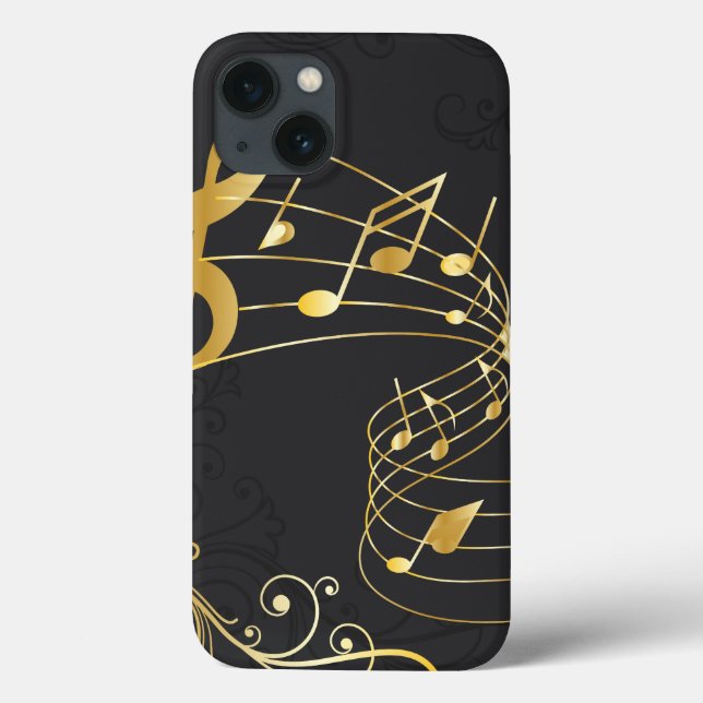 Coques Case-Mate iPhone Note musicale élégante Luxe (Verso)